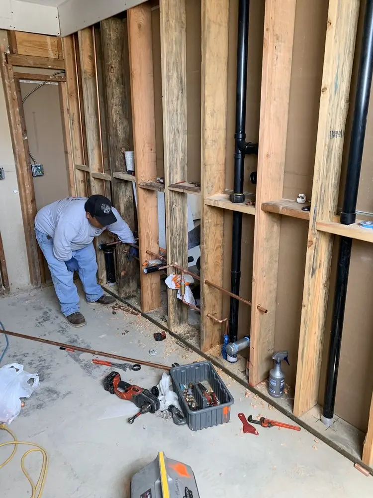 Commercial rough-in plumbing for Gas Line Repair in Shady Hills